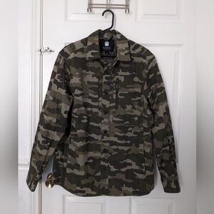 Alaskan Hardgear Camo Shirt Jacket - Olive and Gray